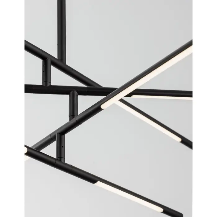 RACCIO VISILICA LED 48W/3000K/3633lm/DIMM/IP20/CRNA