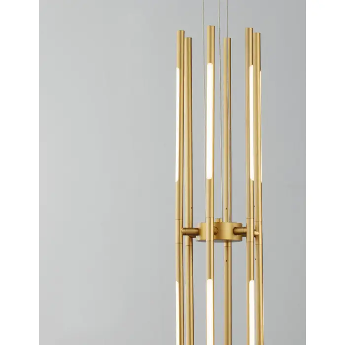 RACCIO VISILICA LED 68W/3000K/5397lm/DIMM/IP20/MESING ZLATNA