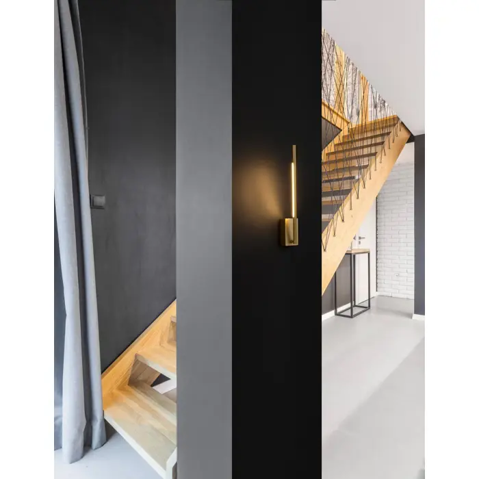 RACCIO ZIDNA LAMPA LED 6W/3000K/426lm/IP20/MESING ZLATNA