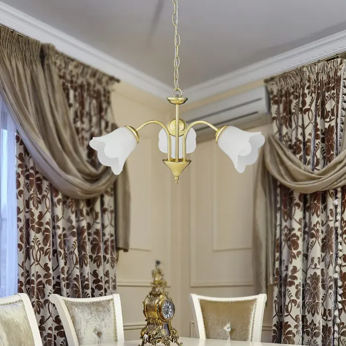 RAFAELLA LUSTER E14 3X MAX 40/ZLATNO/IP20