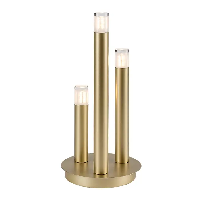 Ramira STOLNA SVJETILJKA G9 3x MAX 5W/ZLATNA/IP20