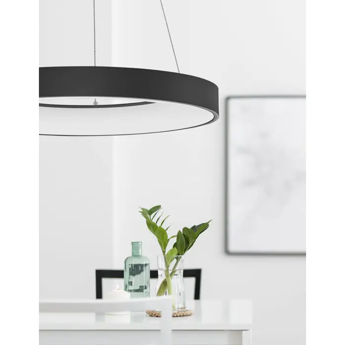 RANDO THIN VISILICA LED 50W/4000K/2864lm/DIMM/IP20/CRNA