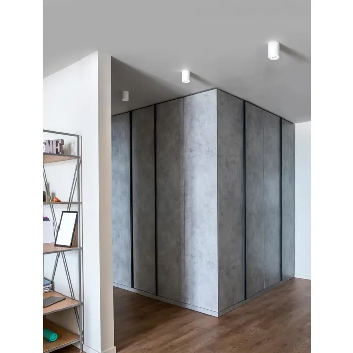 RENDE NADGRADNA SVJETILJKA CRNA GU10 1x10 Watt IP20 220-240 Volt