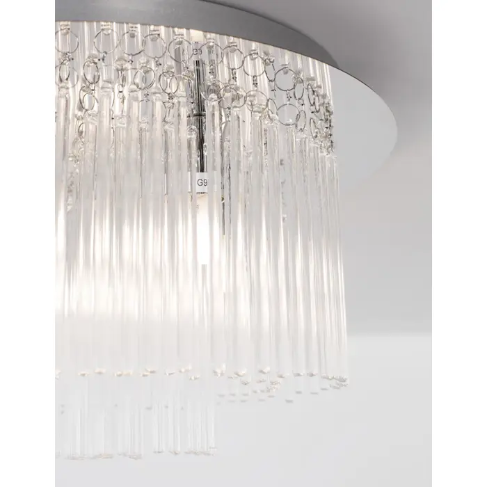 ROSARNO PLAFONSKA LAMPA G9 IP20/KROM