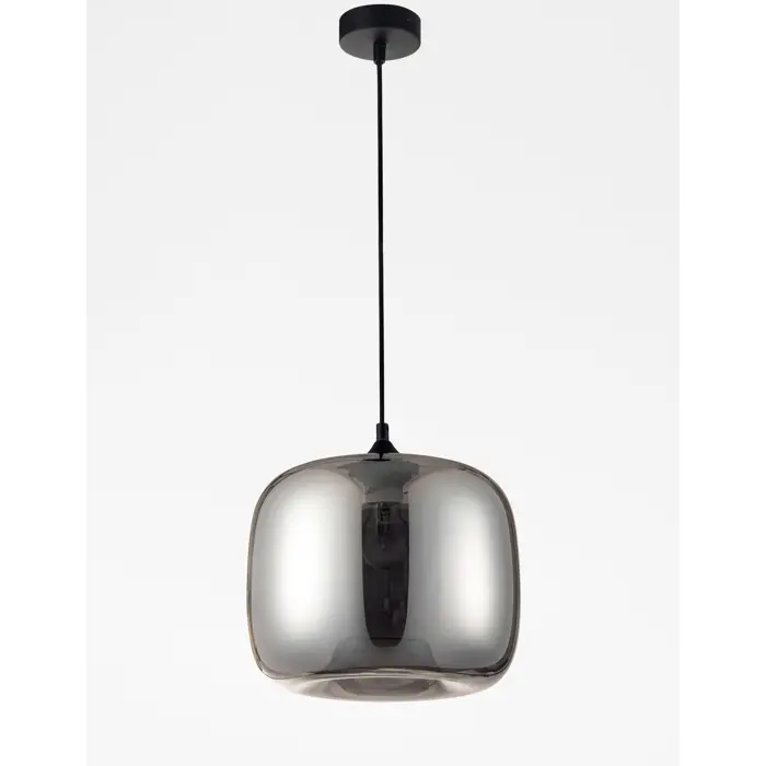 SAVAZ VISILICA E27 /IP20/CRNA & KROM