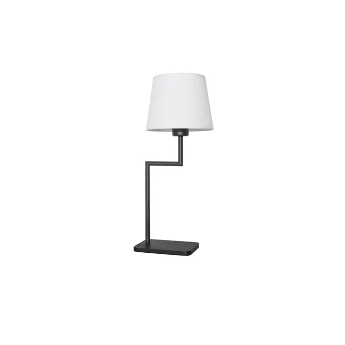 SAVONA STOLNA LAMPA E27 IP20/BIJELA & CRNA