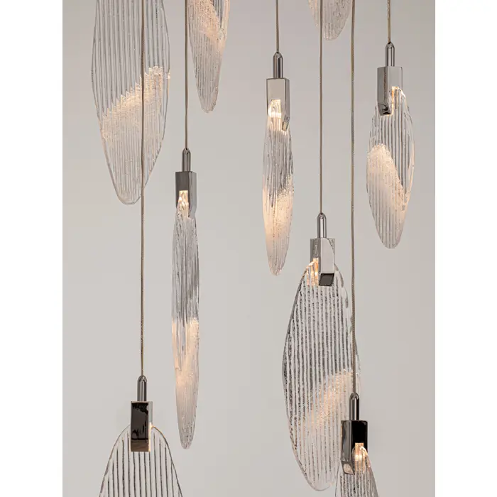 SERIQ LED VISILICA 23W IP20 3000K CRNA/STAKLO TRIAK PRIGUŠLJIVA