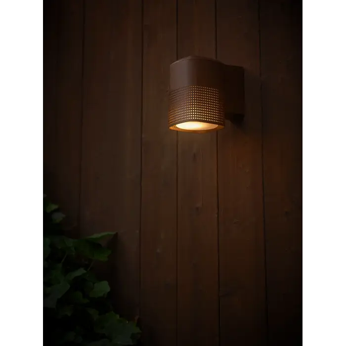 SIDARA ZIDNA LAMPA SEASIDE SMEĐA METALLIC E27/15W/IP54/220-240V