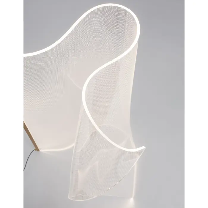 SIDERNO STAJAĆA SVJETILJKA LED 32W/3000K/2518lm/IP20/ZLATNA