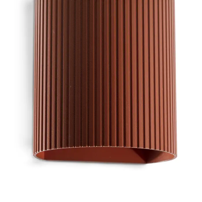 SOLE ZIDNA SVJETILJKA IZBRAZDANA TERRACOTTA 1xGU10