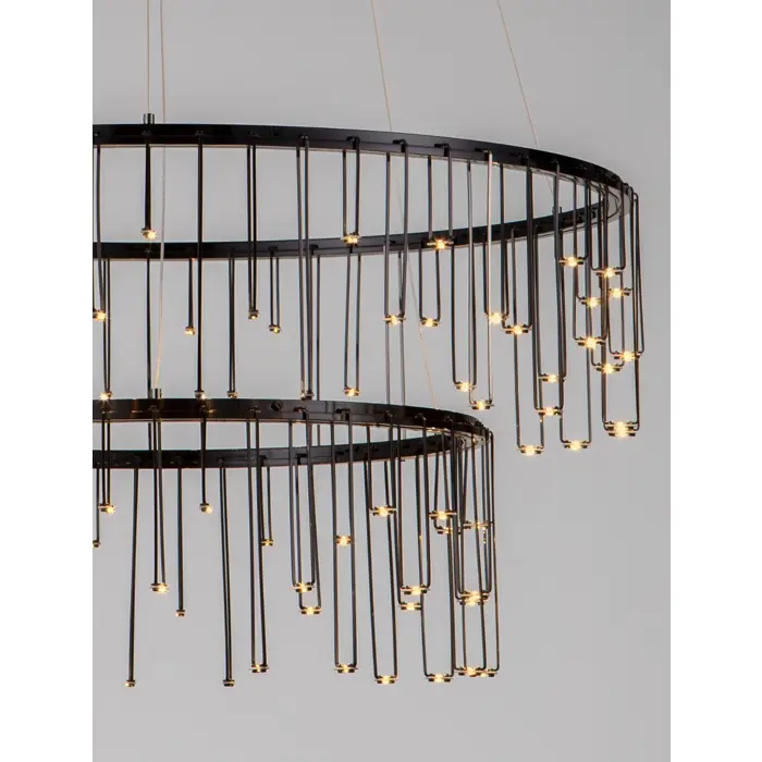 STELLAR VISILICA LED/3000K/41W/3317Lm/CRNA