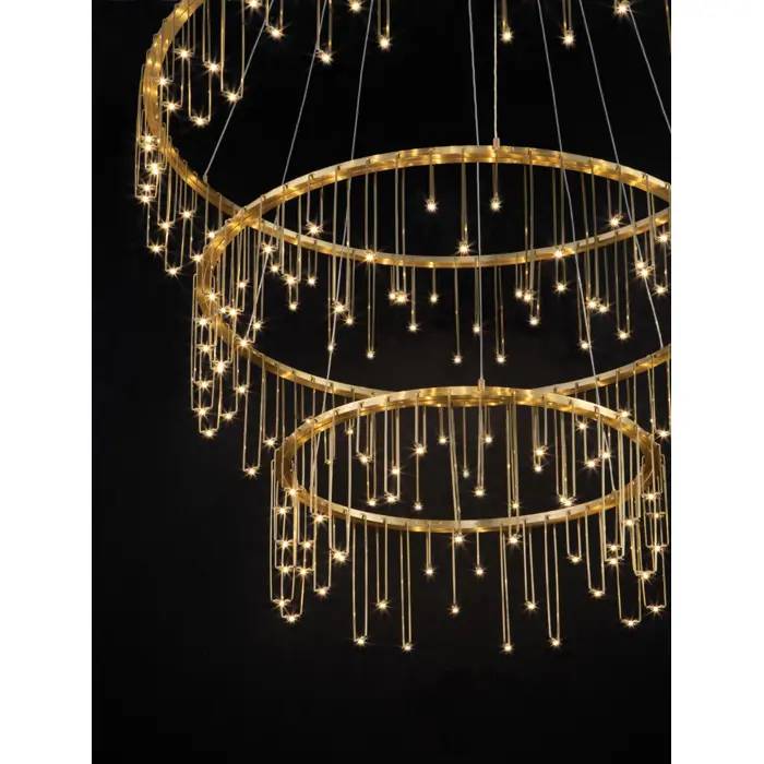 STELLAR VISILICA LED/3000K/72W/5866Lm/GOLD