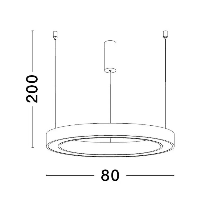 STING VISILICA LED 50W/3000K/2968lm/DIMM/IP20/BIJELA