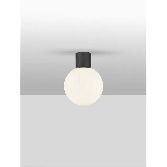 STROPNA SVJETILJKA SPIX 1XE27 12W FI20 CRNO/BIJELA