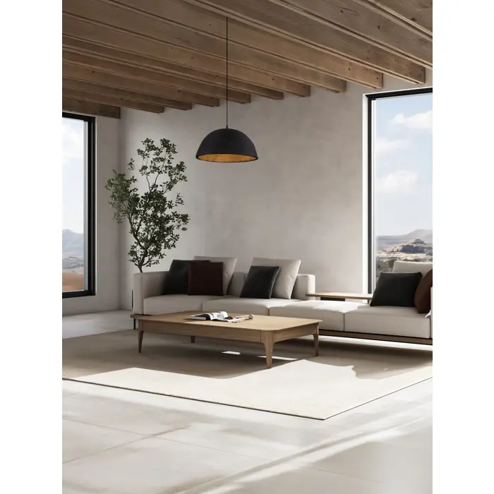 TALCUM VISILICA CRNA
LED E27 1x12Watt 100-240Volt
IP20 Bulb Excluded
D: