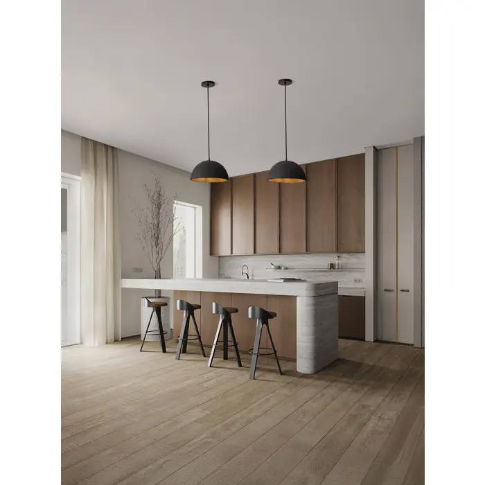 TALCUM VISILICA CRNA
LED E27 1x12Watt 100-240Volt
IP20 Bulb Excluded
D: