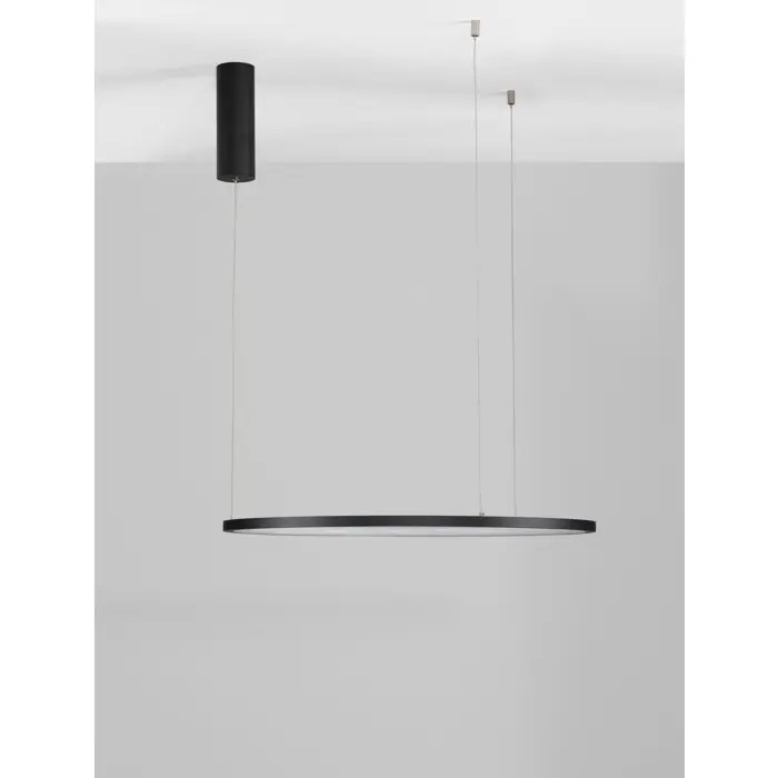 TARQUIN VISILICA LED 37W/3000K/1274lm/DIMM/IP20/CRNA