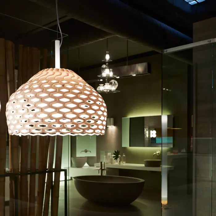 TATOU VISILICA E27/205W/230V/fi.500mm/H.2700mm/BIJELA