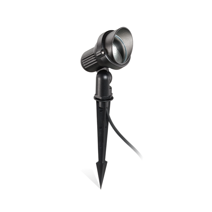 TERRA PODNI REFLEKTOR PR1 MALI CRNI GU10 IP65