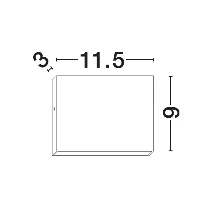 TICK ZIDNA SVJETILJKA CRNA
LED 4 Watt 220-240 Volt 218lm
3000K