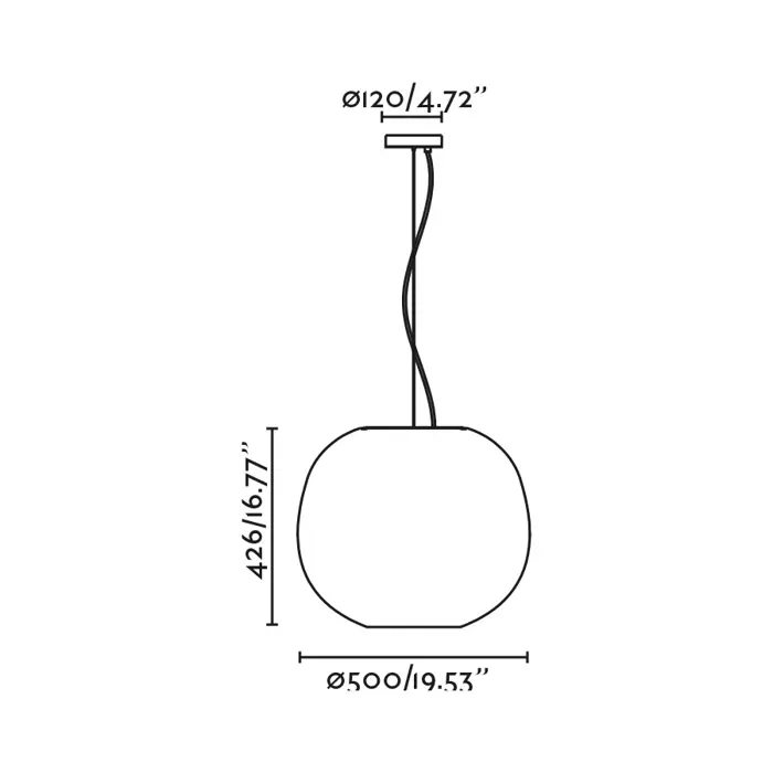 TIERRA 500 VISILICA 1XE27 BEŽ