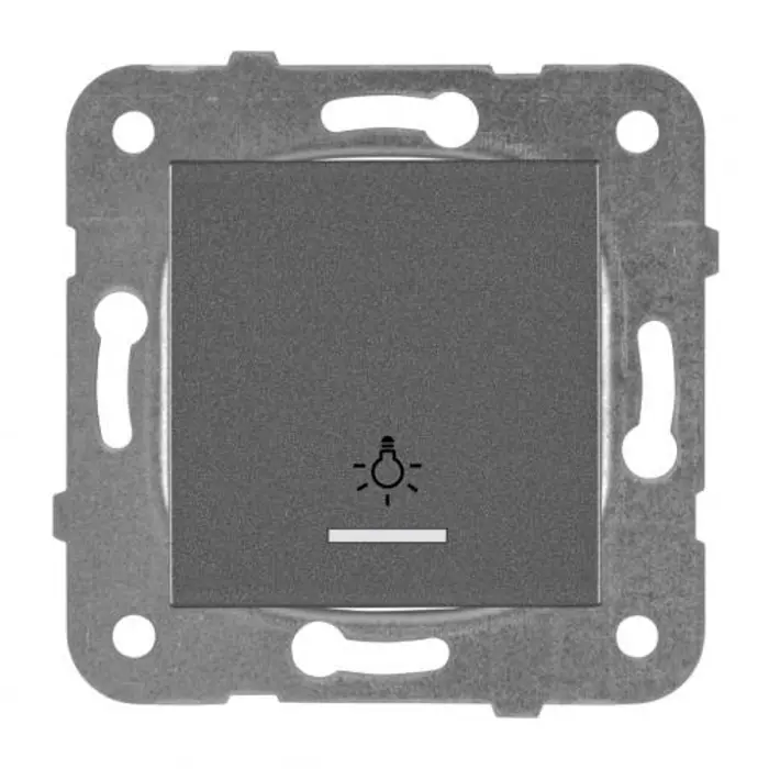 TIPKALO ZA SVJETLO PANASONIC ANTRACIT BEZ OKVIRA