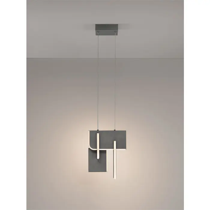 TOTEM LED VISILICA SIVA 20W IP20 2700K TRIAK PRIGUŠLJIVA