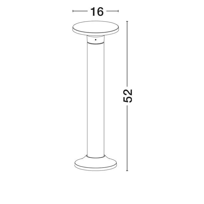 TOWER STAJAĆA SVJETILJKA CRNA
LED 8 Watt 220-240 Volt 714lm