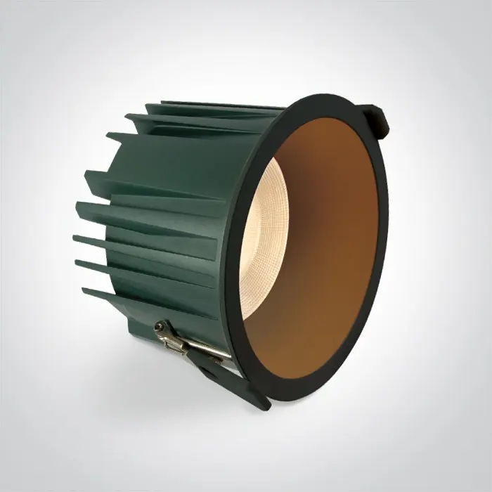 UGRADBENA LED SVJETILJKA CRNA 18W CCT IP65 230V 1800lm DARK LIGHT