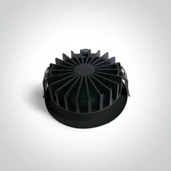 UGRADBENA LED SVJETILJKA S HONEYCOMB CRNA 20W CCT IP20 230V 1600lm DARK LIGHT