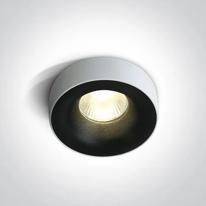 UGRADBENA SVJETILJKA LED/12W/3000K/1100lm/50°/700mA IP20 CRNA