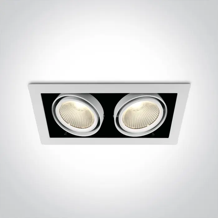 UGRADBENA SVJETILJKA LED/2×30W/3000K/2700lm/38°/230V