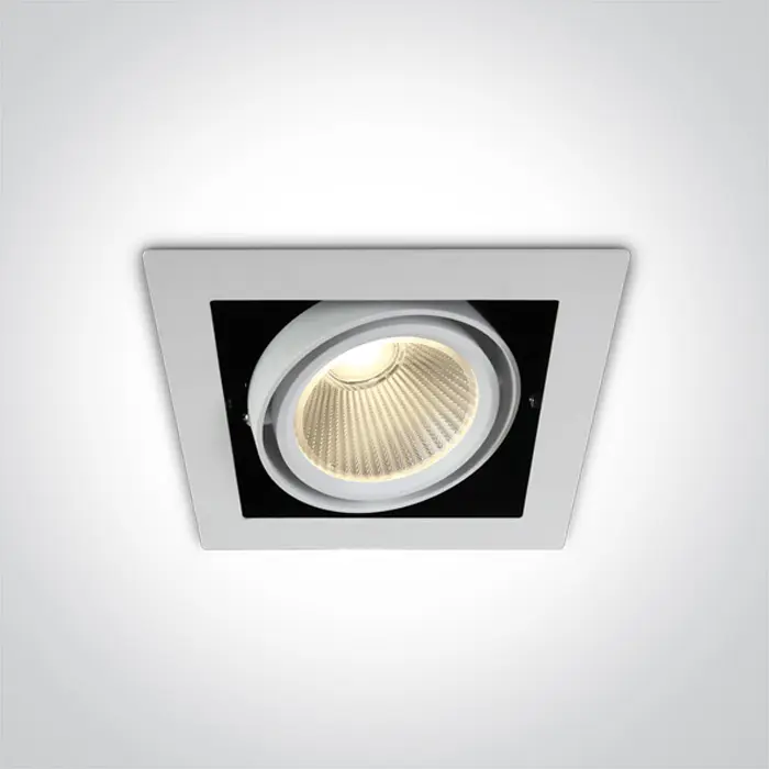 UGRADBENA SVJETILJKA LED/30W/3000K/2700lm/38°/230V BIJELA