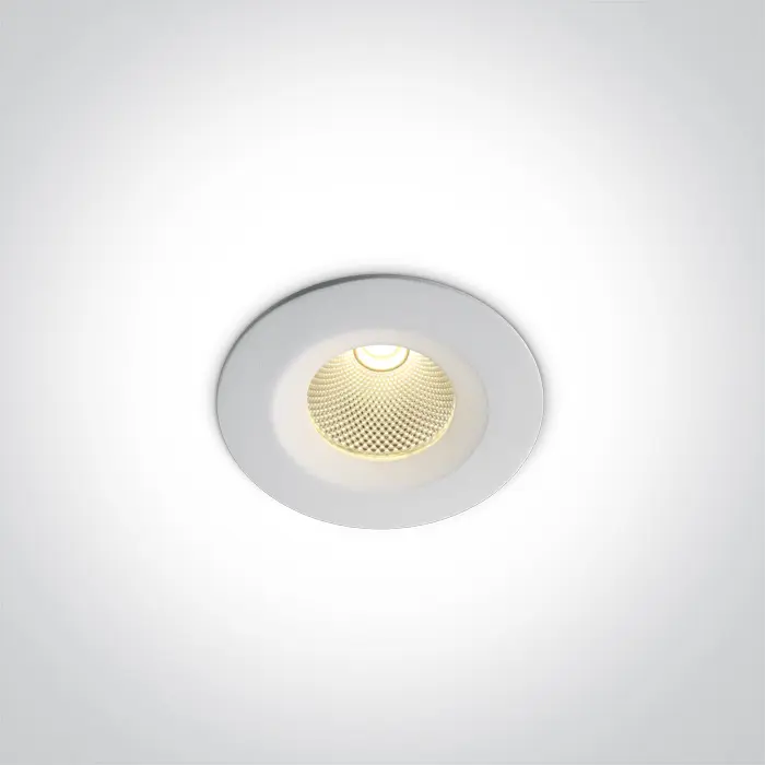 UGRADBENA SVJETILJKA LED/7W/3000K/560lm/fi.95mm/60°/240V IP20 BIJELA