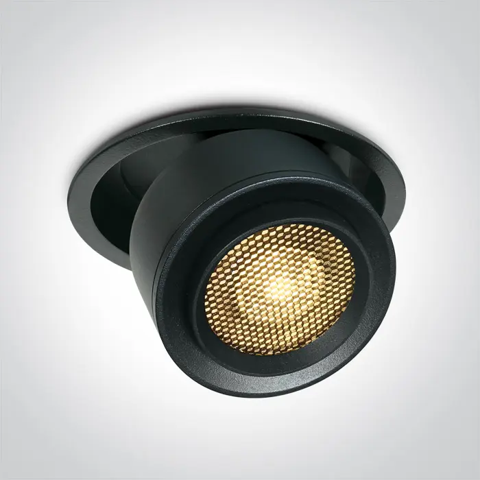 UGRADBENI LED DOWNLIGHTER 28W WW IP20 15-45deg 230V CRNI