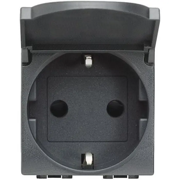 UTIČNICA S POKLOPCEM 16A/230V ANTHRACITE