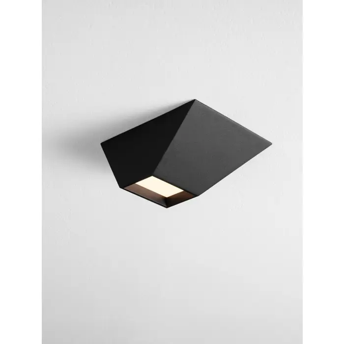 UTOPIA STROPNA SVJETILJKA LED/3000K/9W/444Lm/CRNA