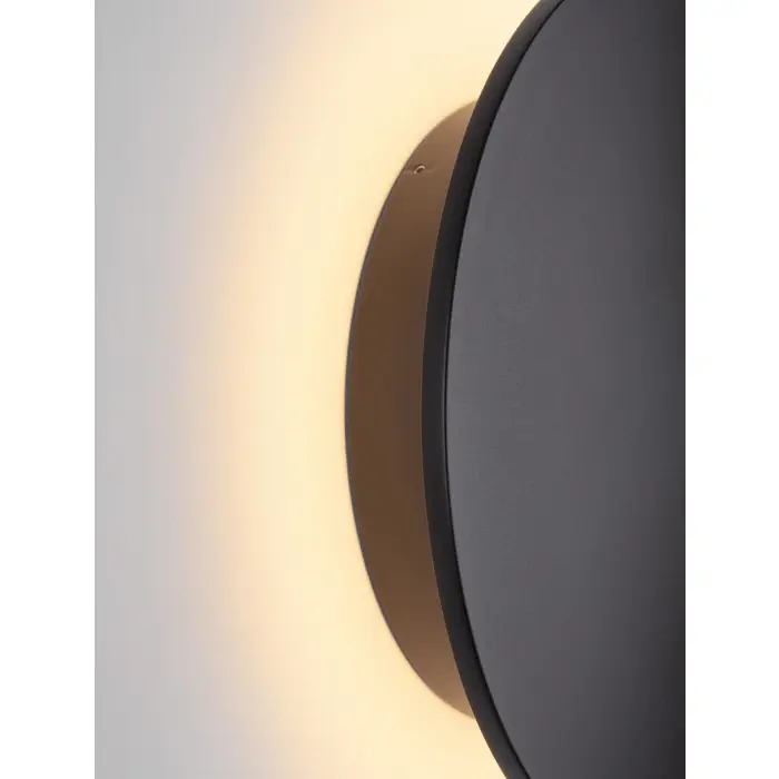 VAL ZIDNA LAMPA LED 3000K 1046lm IP65 CRNA