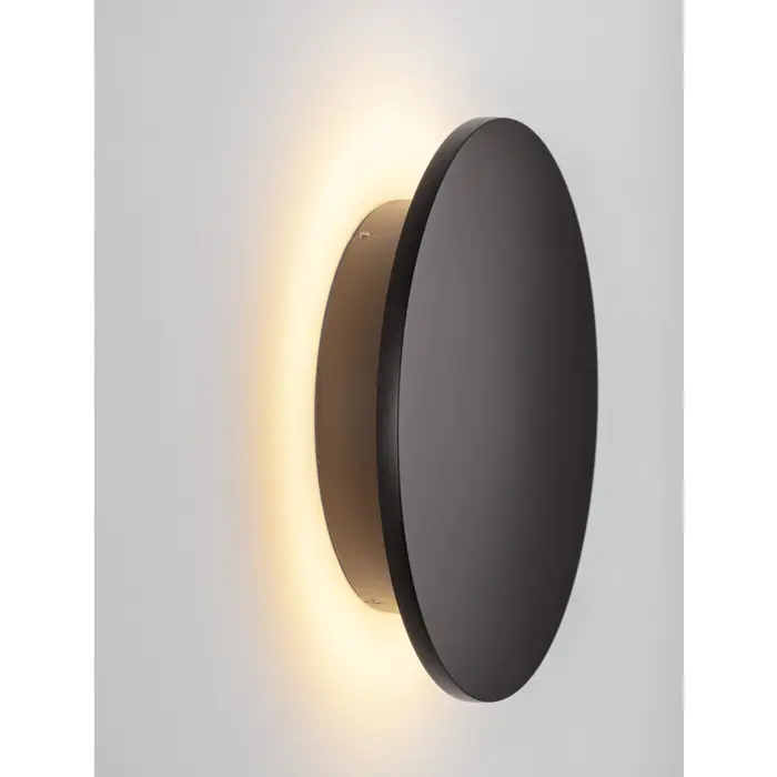 VAL ZIDNA LAMPA LED 3000K 975lm IP65 CRNA