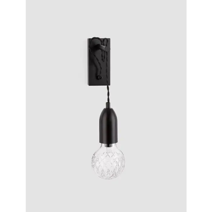 VEDA ZIDNA LAMPA G9 /IP20/CRNA