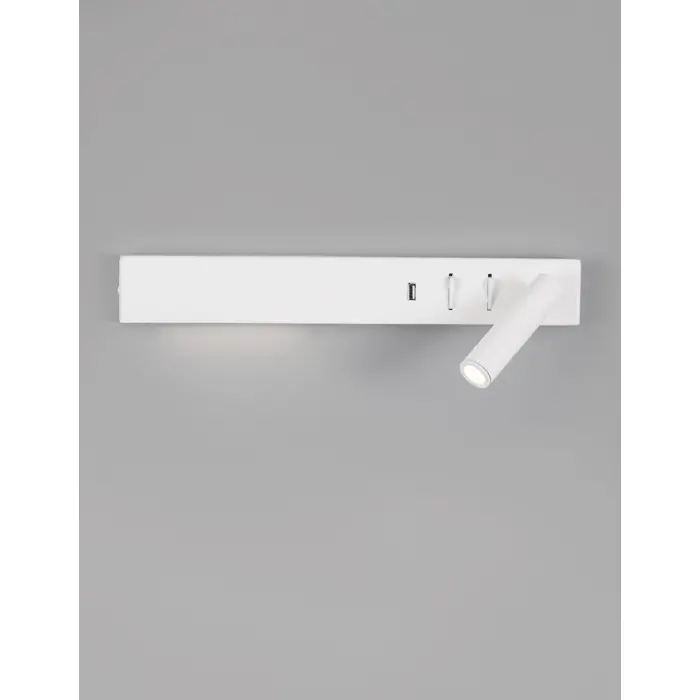 VIDA ZIDNA LAMPA LED 8W/3000K/560lm/IP20/BIJELA