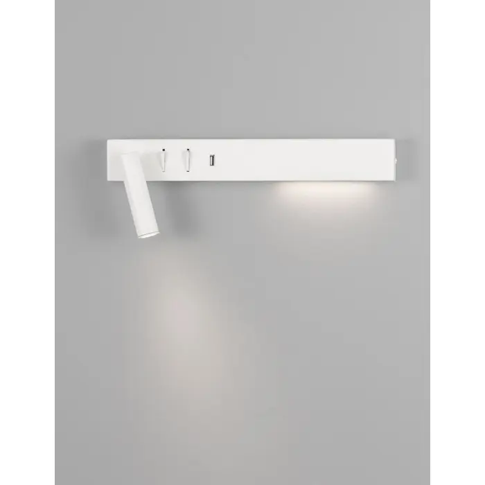 VIDA ZIDNA LAMPA LED 8W/3000K/560lm/IP20/BIJELA