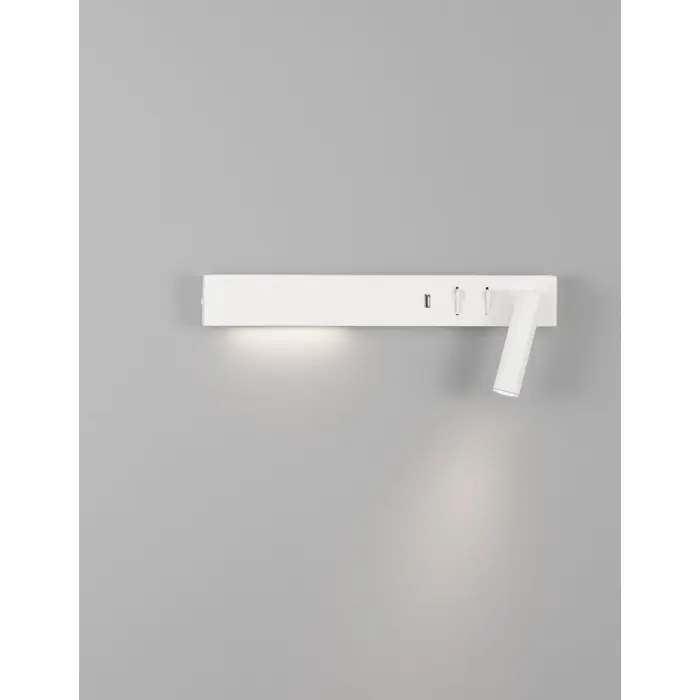 VIDA ZIDNA LAMPA LED 8W/3000K/560lm/IP20/BIJELA