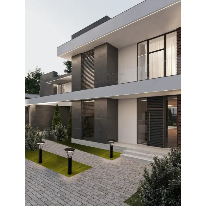 VIRTUS STAJAĆA LAMPA LED 3000K 1190lm IP65 CRNA