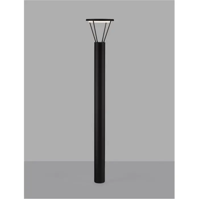 VIRTUS STAJAĆA LAMPA LED 3000K 1190lm IP65 CRNA