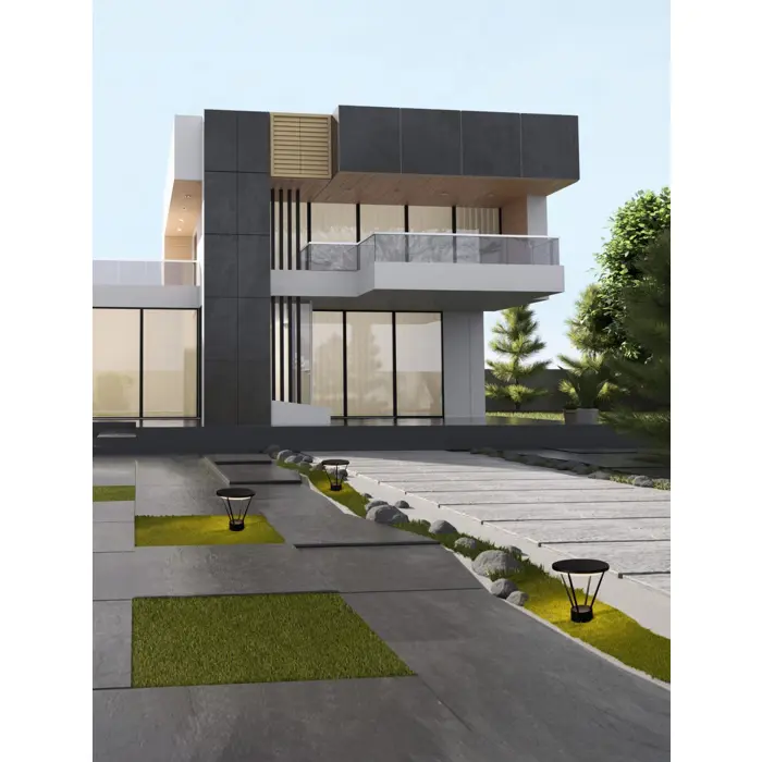 VIRTUS STAJAĆA LAMPA LED 3000K 1190lm IP65 CRNA