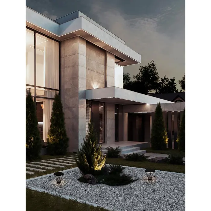 VIRTUS STAJAĆA LAMPA LED 3000K 1190lm IP65 CRNA