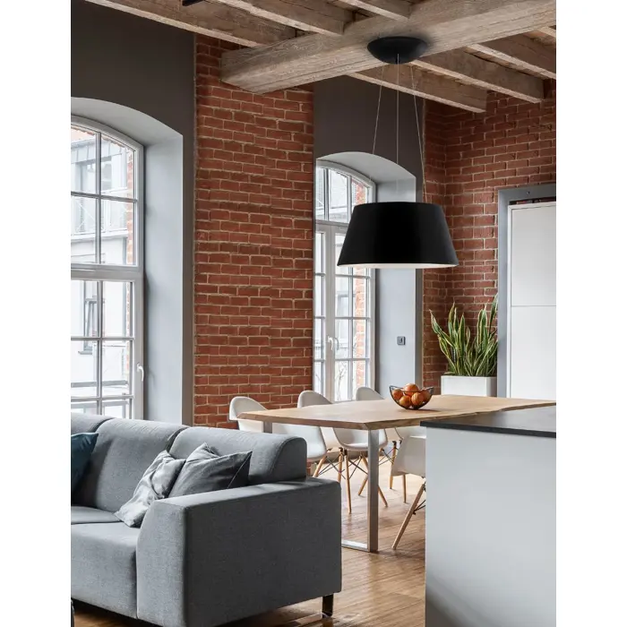 VOLCANO VISILICA LED 33W/3000K/1680lm/IP20/CRNA