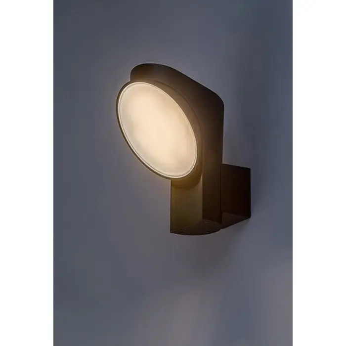 WENGEN VANJSKA ZIDNA SVJETILJKA LED 12W/CRNA/IP54/790lm