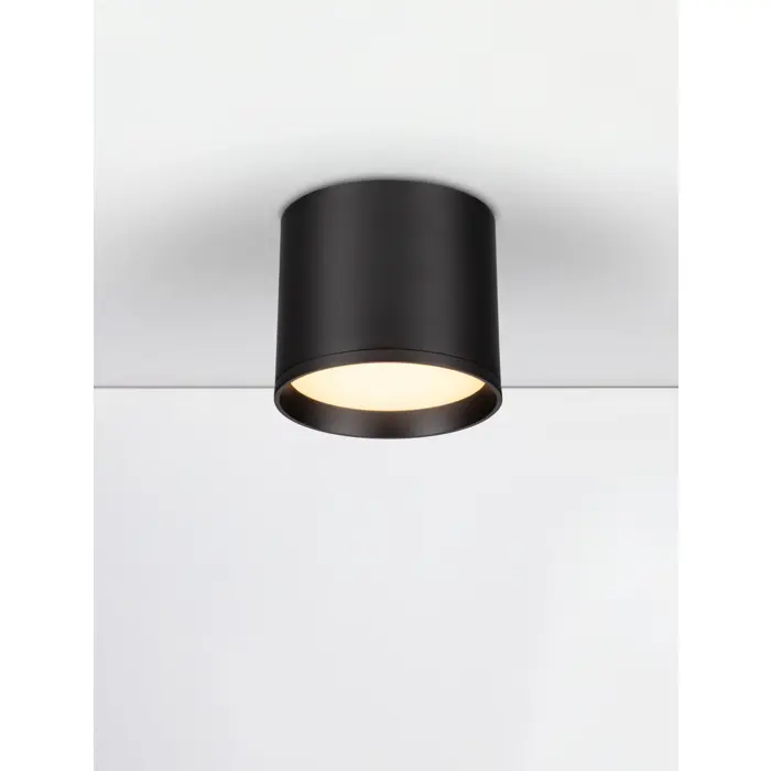 ZIAZA STROPNA LAMPA LED/3000K/10W/505Lm/CRNA